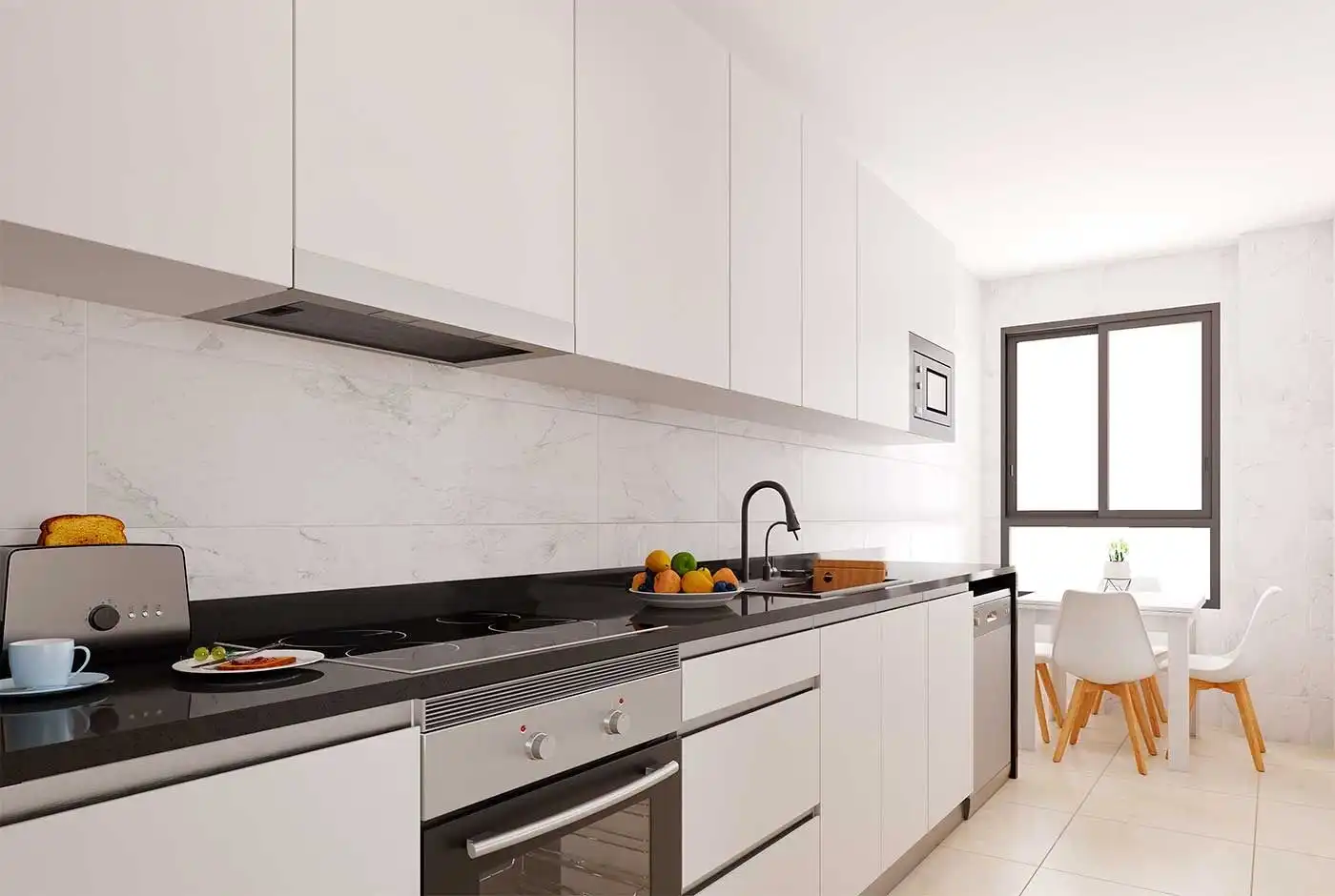 Kitchen of Flat for sale in Borriol  with Air Conditioner, Heating and Terrace
