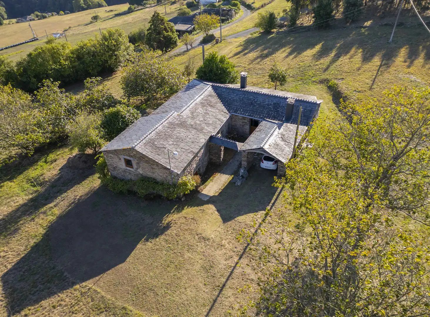 Vista exterior de Finca rústica en venta en San Tirso de Abres con Amueblado
