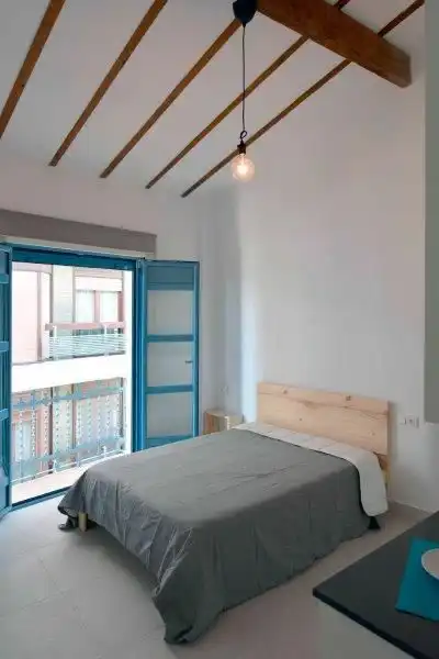 Schlafzimmer von Loft zur Miete in Orihuela mit Balkon