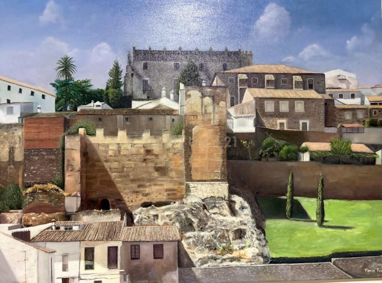 Vista exterior de Apartament en venda en Cáceres Capital amb Jardí privat, Piscina i Rentadora