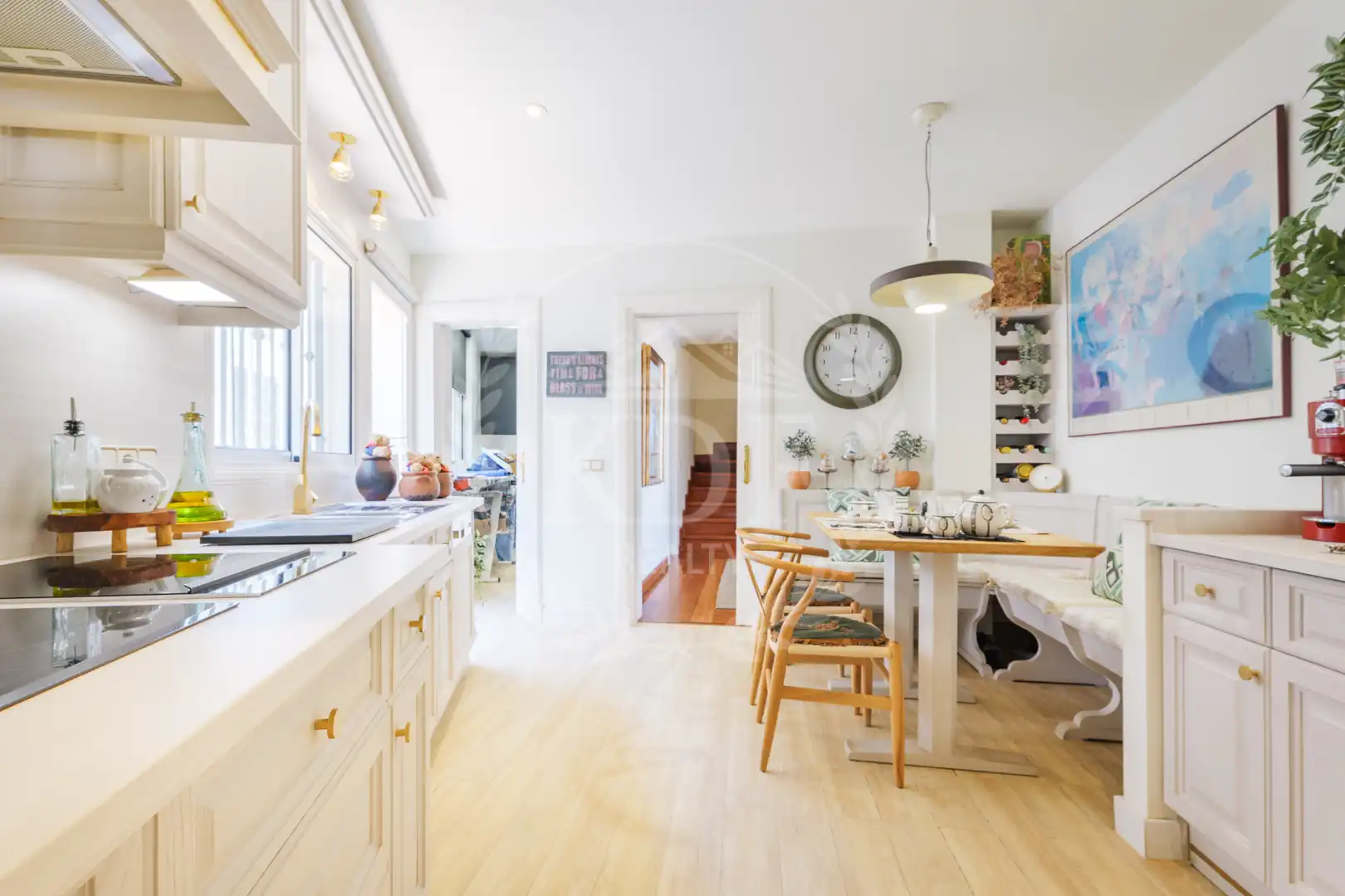 Kitchen of Houses for sale in El Rosario  with Private garden, Terrace and Swimming Pool