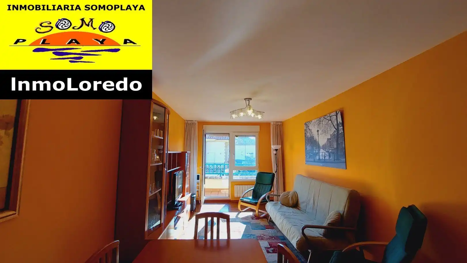 Living room of Flat for sale in Ribamontán al Mar  with Heating, Terrace and Storage room