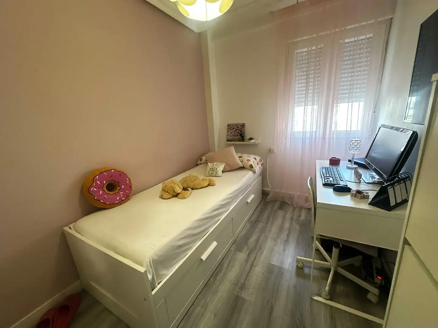 Schlafzimmer von Wohnung zum Verkauf in Fuenlabrada mit Klimaanlage, Heizung und Abstellraum