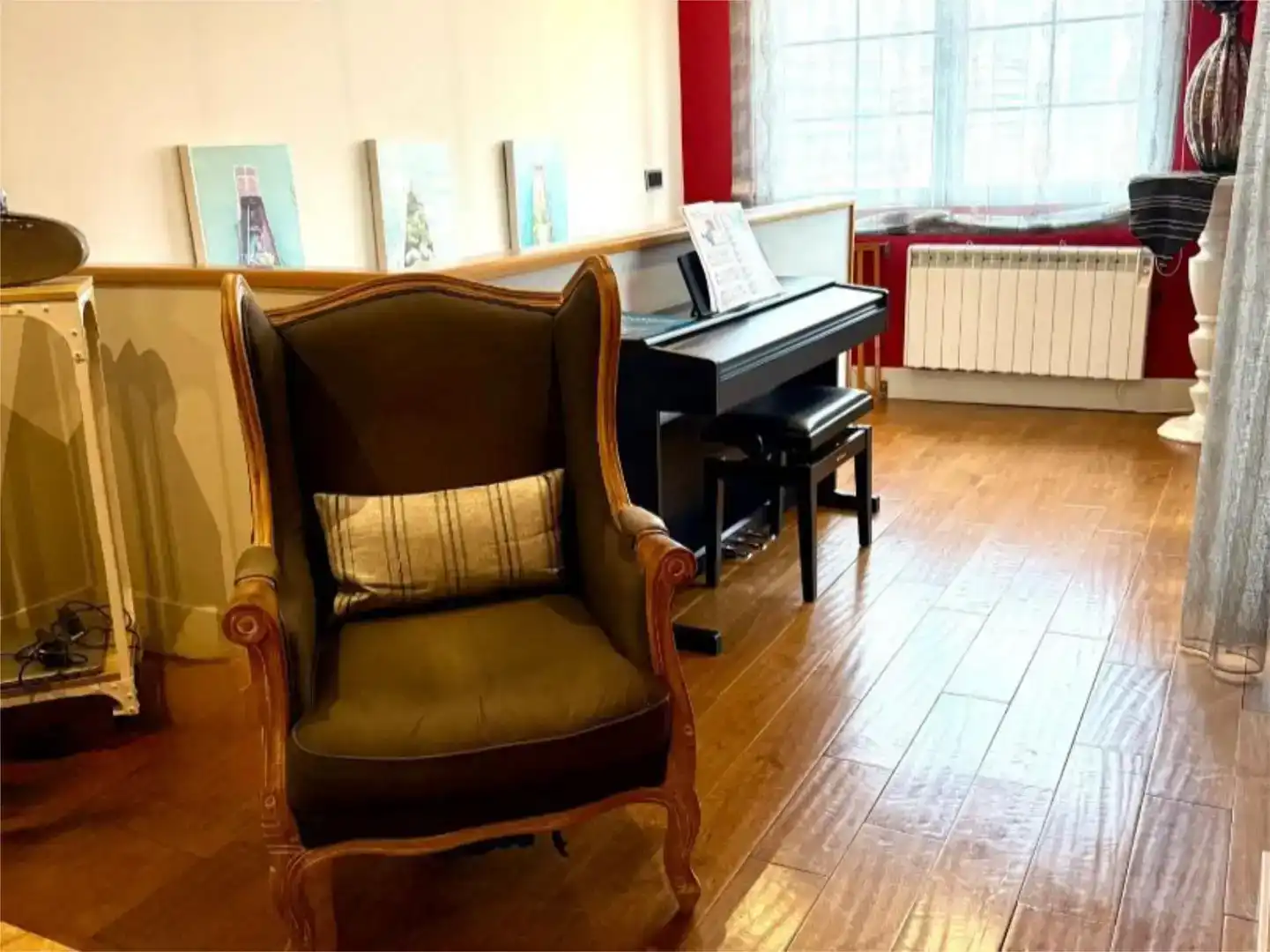 Living room of Flat for sale in Alcorcón  with Air Conditioner and Balcony