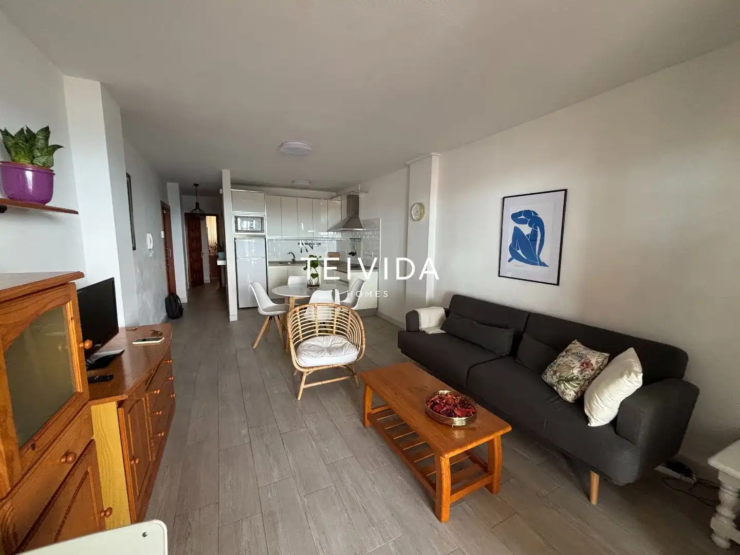 Sala de estar de Piso de alquiler en Garachico con Terraza y Amueblado