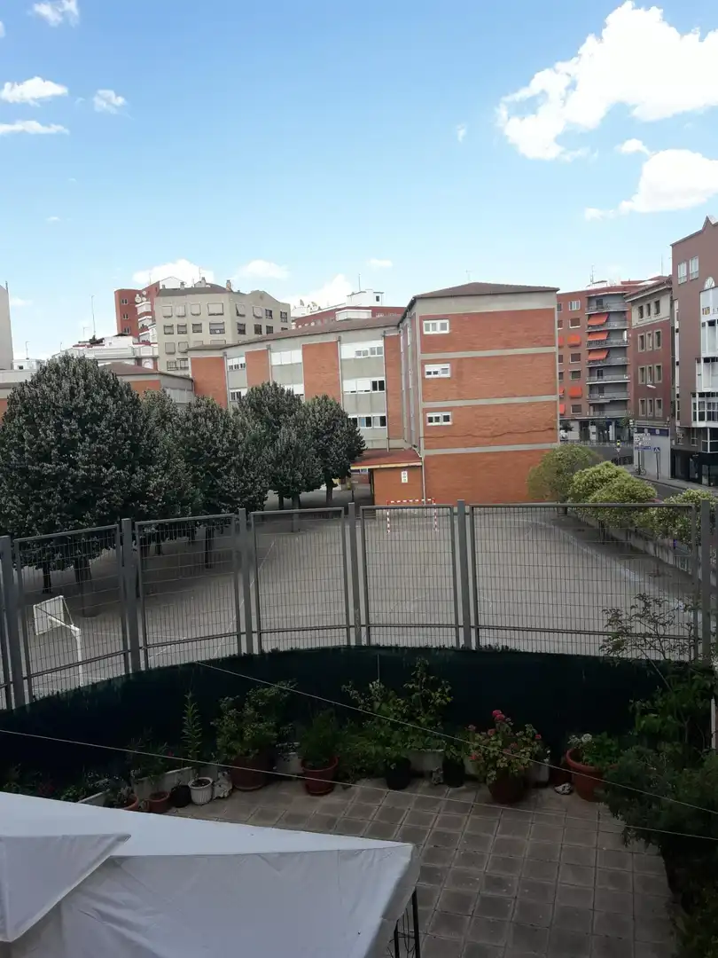 Parking of Flat for rent in Palencia  with Heating, Terrace and Storage room