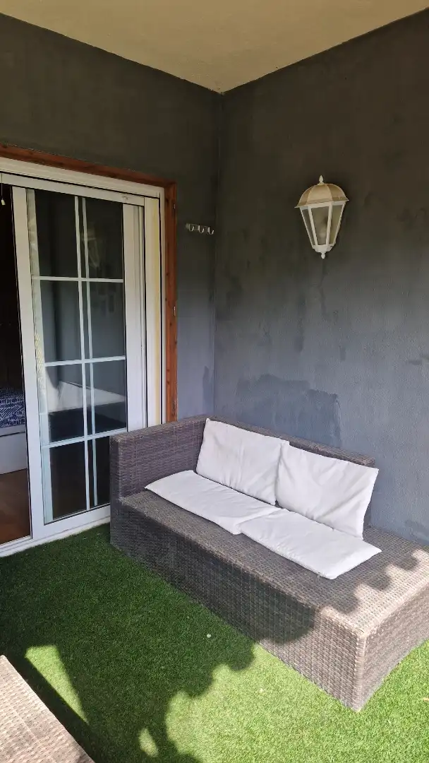 Terrassa de Casa adosada en venda en Santa Coloma de Farners amb Calefacció, Jardí privat i Parquet