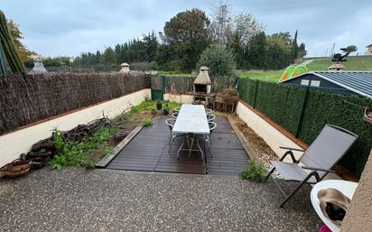 Garden of Single-family semi-detached for sale in Caldes de Malavella  with Air Conditioner, Heating and Private garden