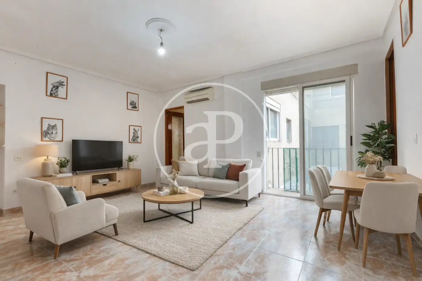 Sala d'estar de Pis en venda en Bétera amb Aire condicionat, Calefacció i Terrassa