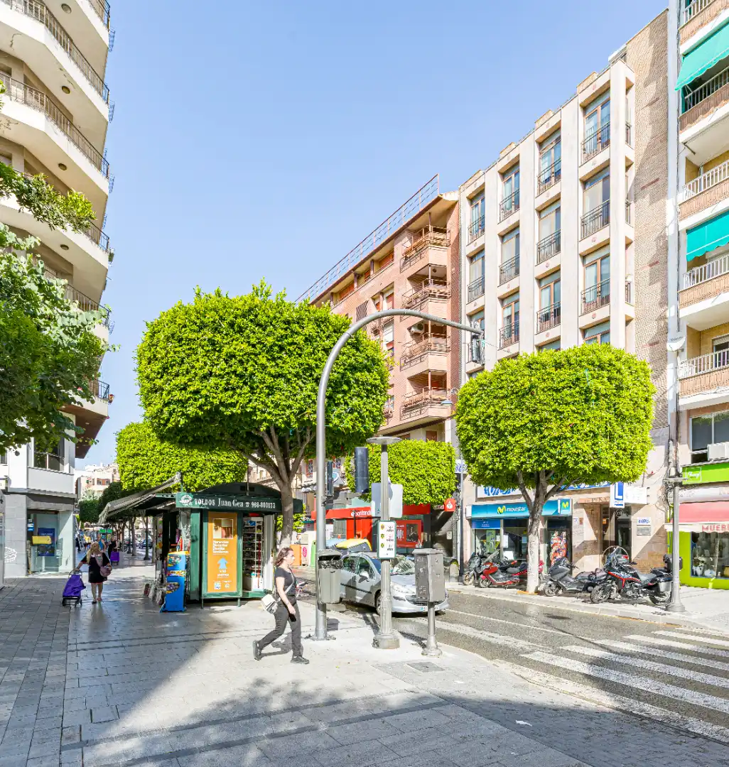 Vista exterior de Ático en venta en Alcantarilla con Aire acondicionado, Calefacción y Parquet
