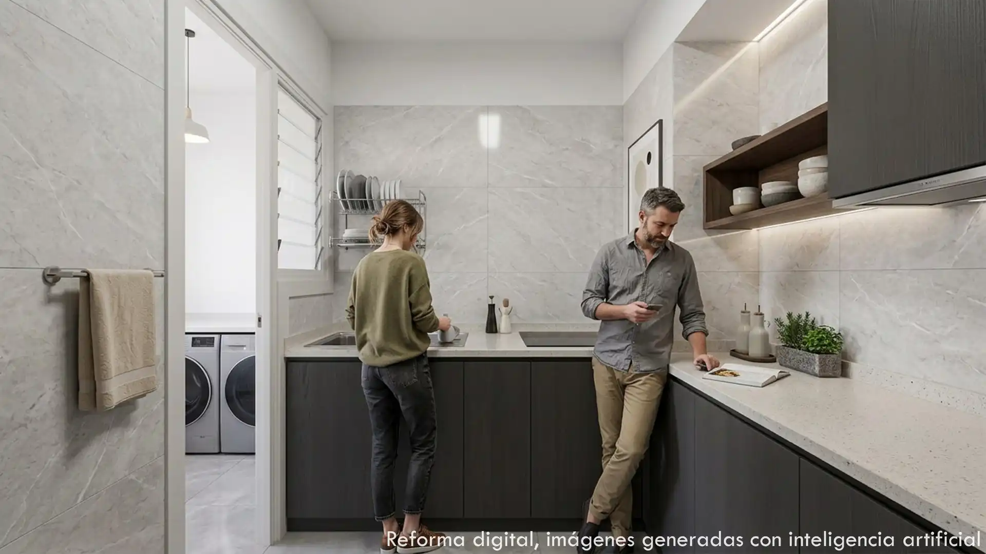 Cocina de Apartamento en venta en Juzgados - Plaza de Toros