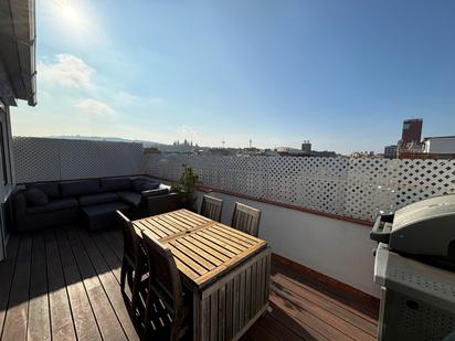 Terrace of Attic to rent in  Barcelona Capital  with Air Conditioner, Heating and Terrace