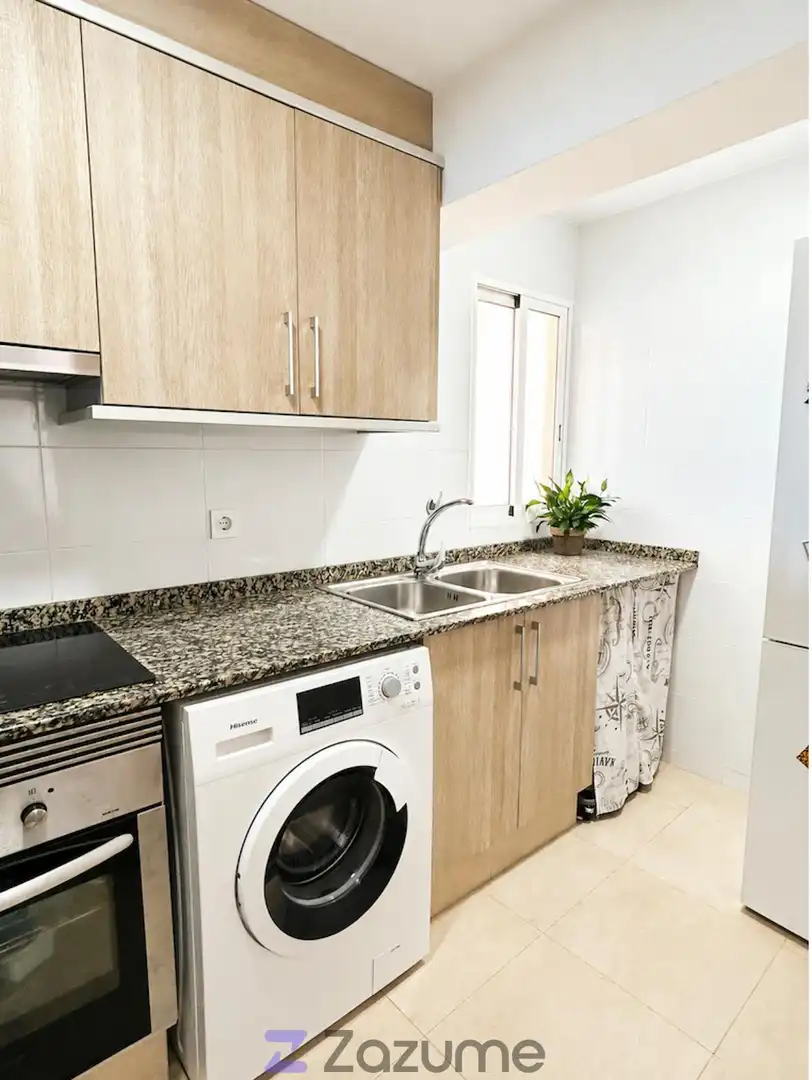Küche von Wohnung zur Miete in El Puig de Santa Maria mit Privatgarten, Terrasse und Schwimmbad