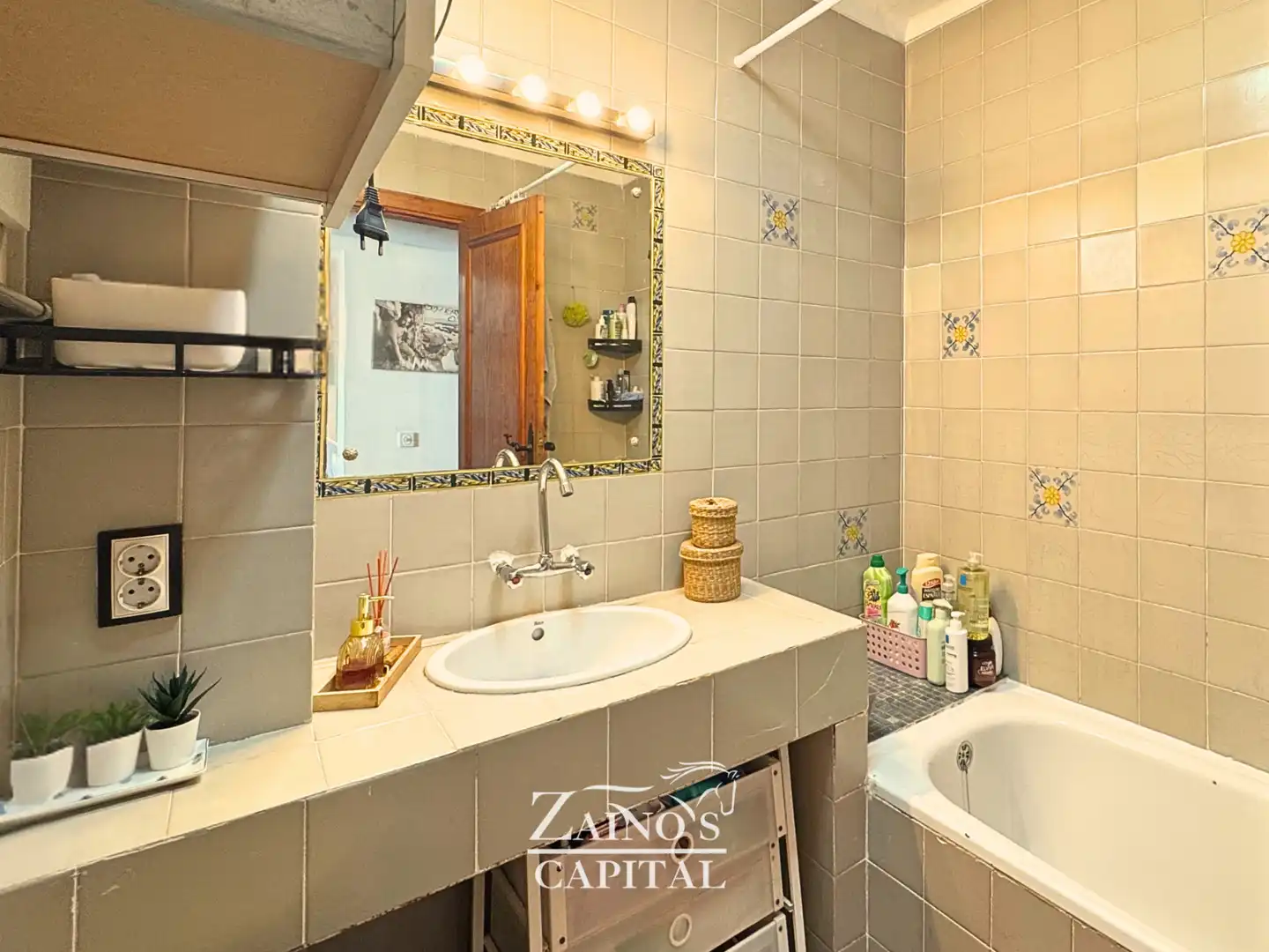 Badezimmer von Wohnung zum Verkauf in Llucmajor mit Klimaanlage, Heizung und Terrasse
