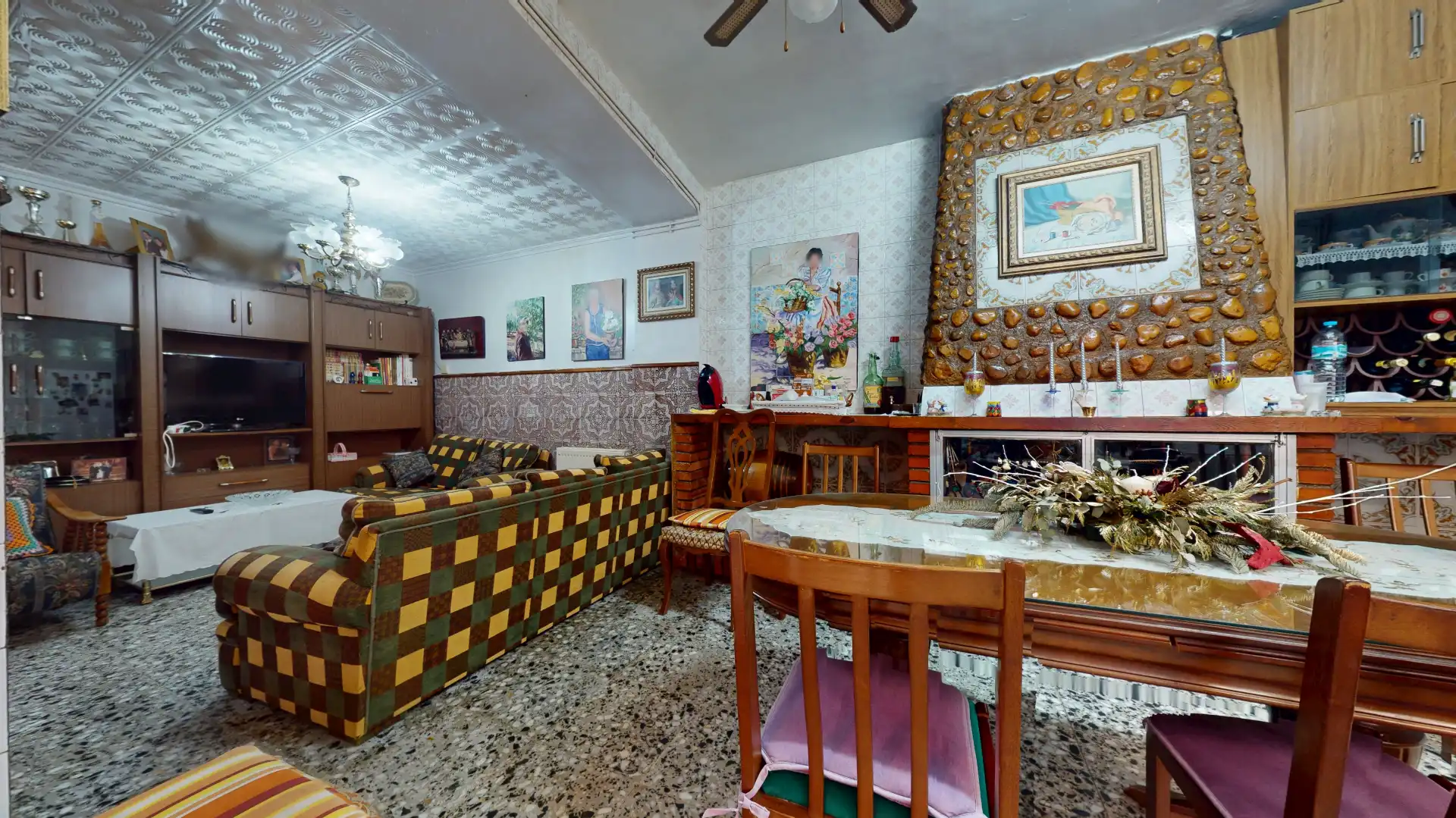 Sala de estar de Casa o chalet en venta en Campo de Mirra / El Camp de Mirra