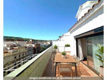 Àtic amb balcó en venda a Calle Marquès de Campo Sagrado