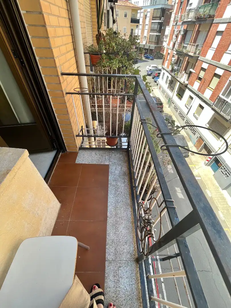 Terrassa de Pis de lloguer en Plasencia amb Aire condicionat, Calefacció i Moblat