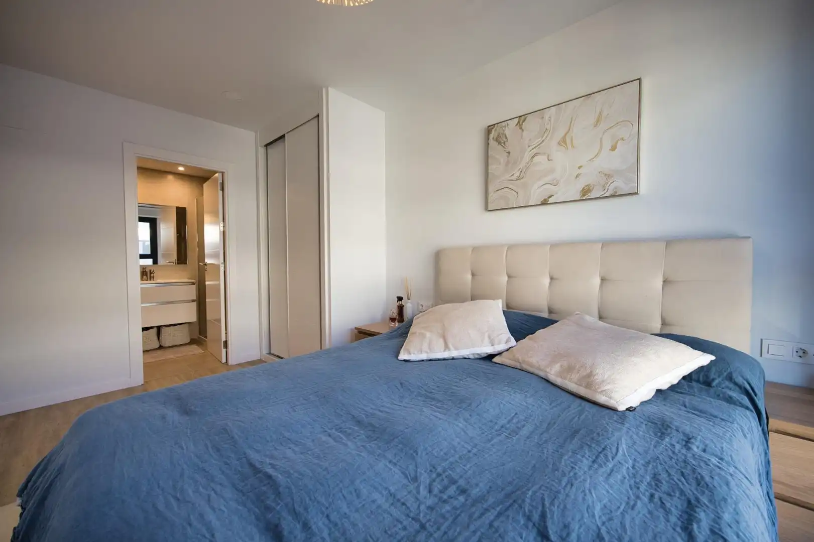 Schlafzimmer von Wohnung zum Verkauf in Alicante / Alacant mit Klimaanlage, Heizung und Terrasse