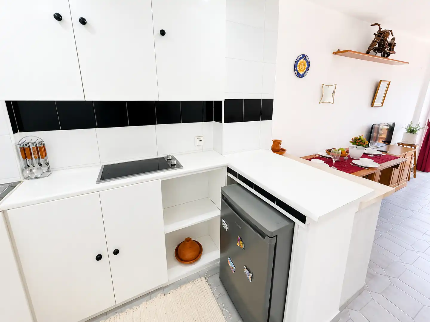 Cocina de Estudio en venta en Benalmádena con Aire acondicionado, Terraza y Amueblado