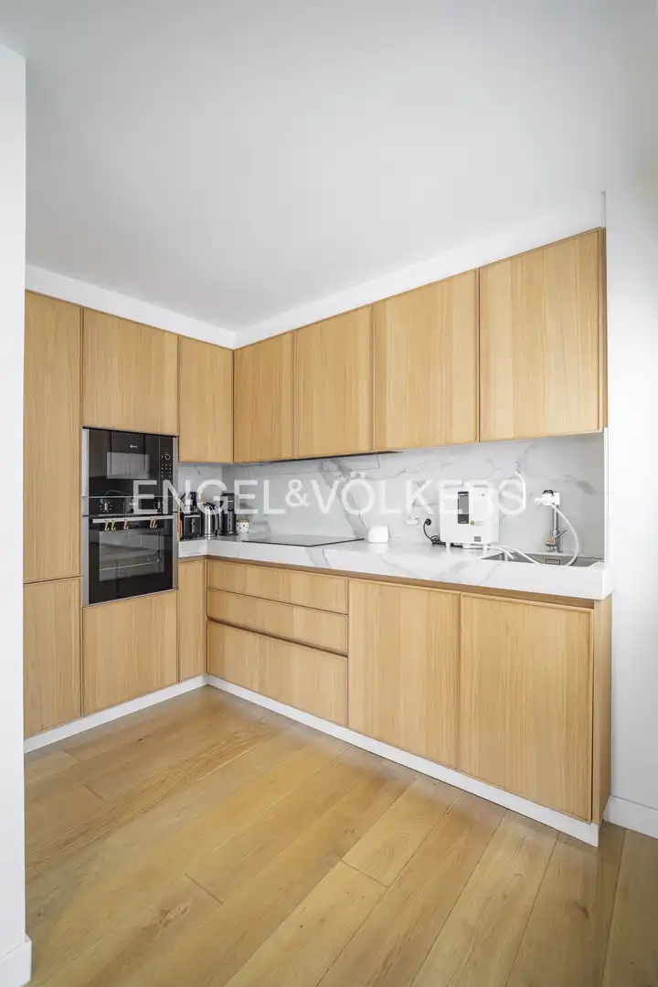 Cocina de Ático en venta en A Coruña Capital  con Calefacción