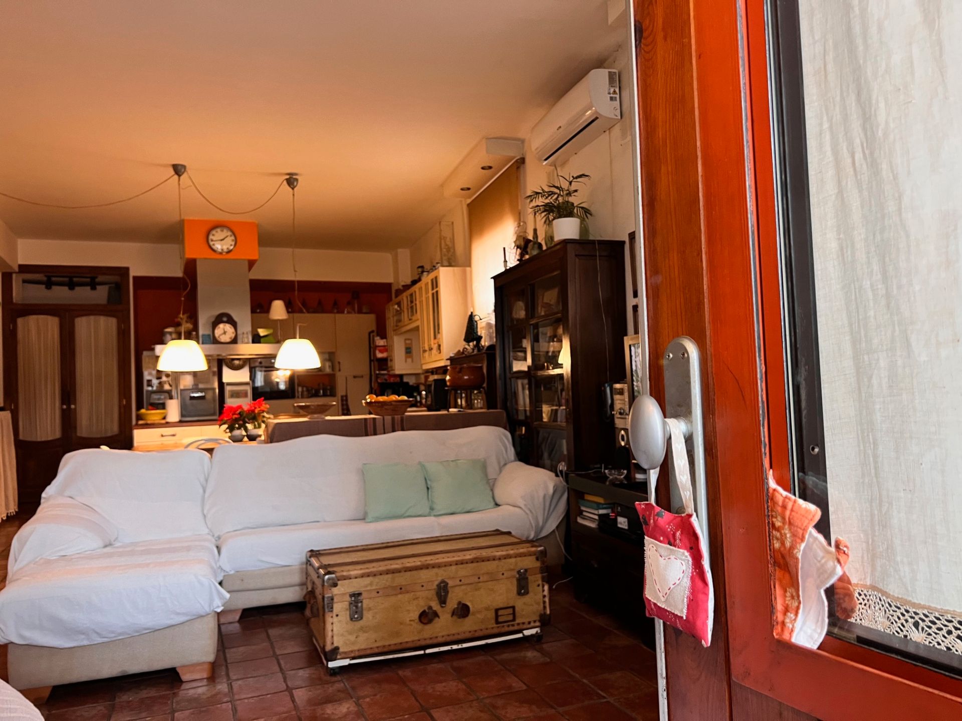 Sala d'estar de Planta baixa en venda en Vilassar de Dalt amb Aire condicionat, Terrassa i Forn