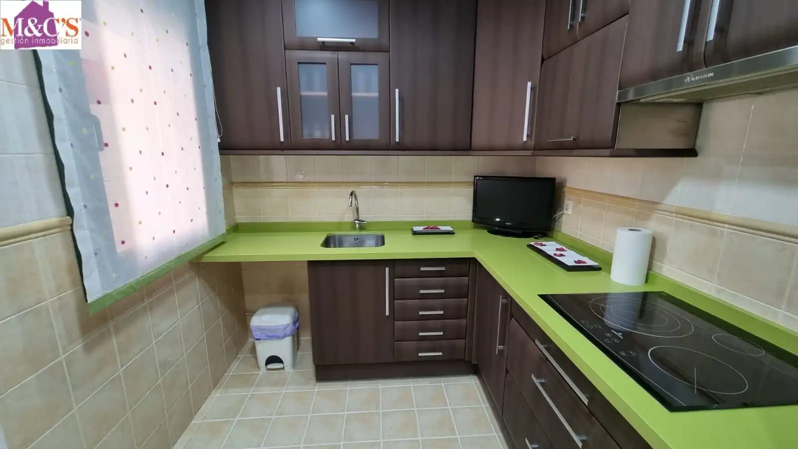 Cocina de Apartamento en venta en Argamasilla de Calatrava con Aire acondicionado, Terraza y Trastero