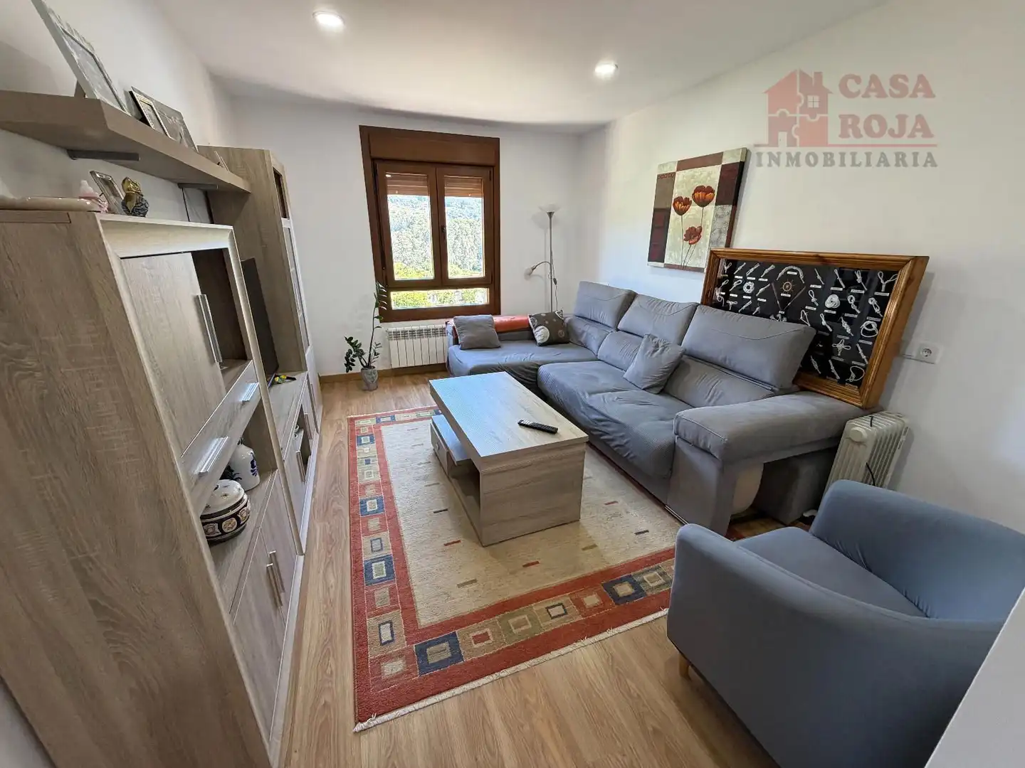 Sala de estar de Casa o chalet en venta en Marín con Calefacción, Trastero y Amueblado