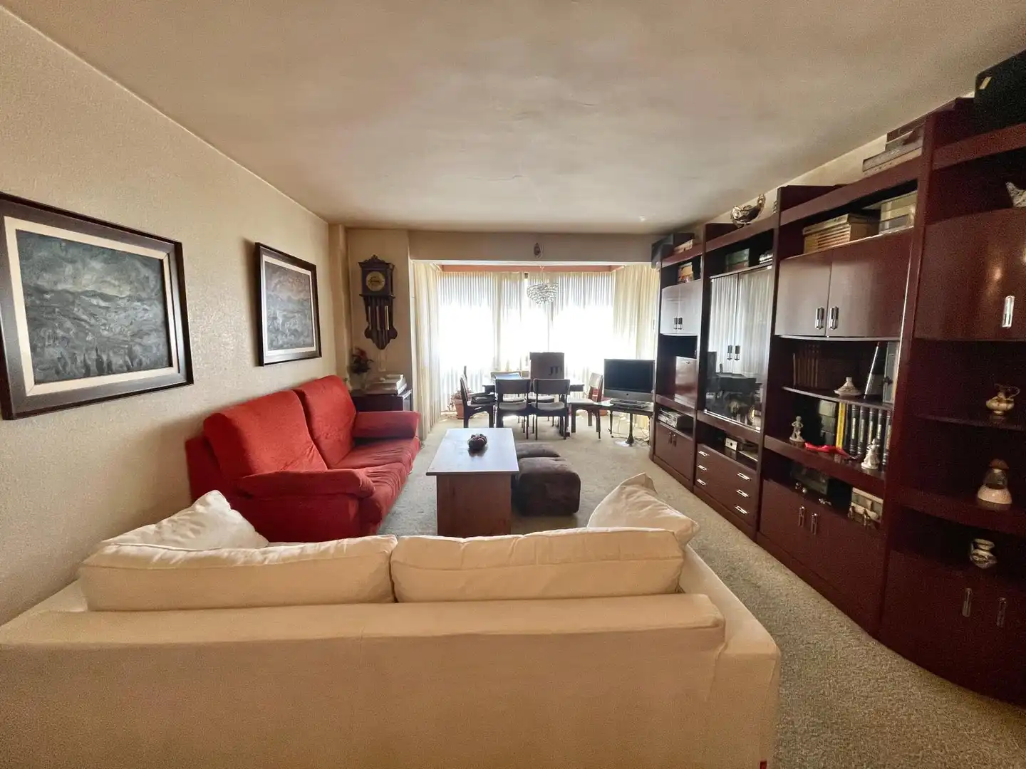 Sala de estar de Piso en venta en Bilbao  con Calefacción y Amueblado