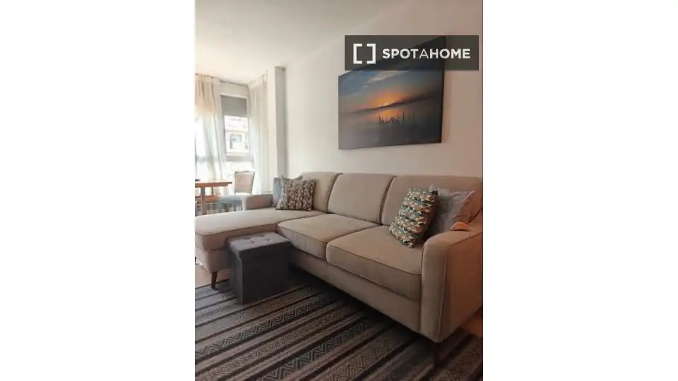 Living room of Flat for rent in Camins al Grau