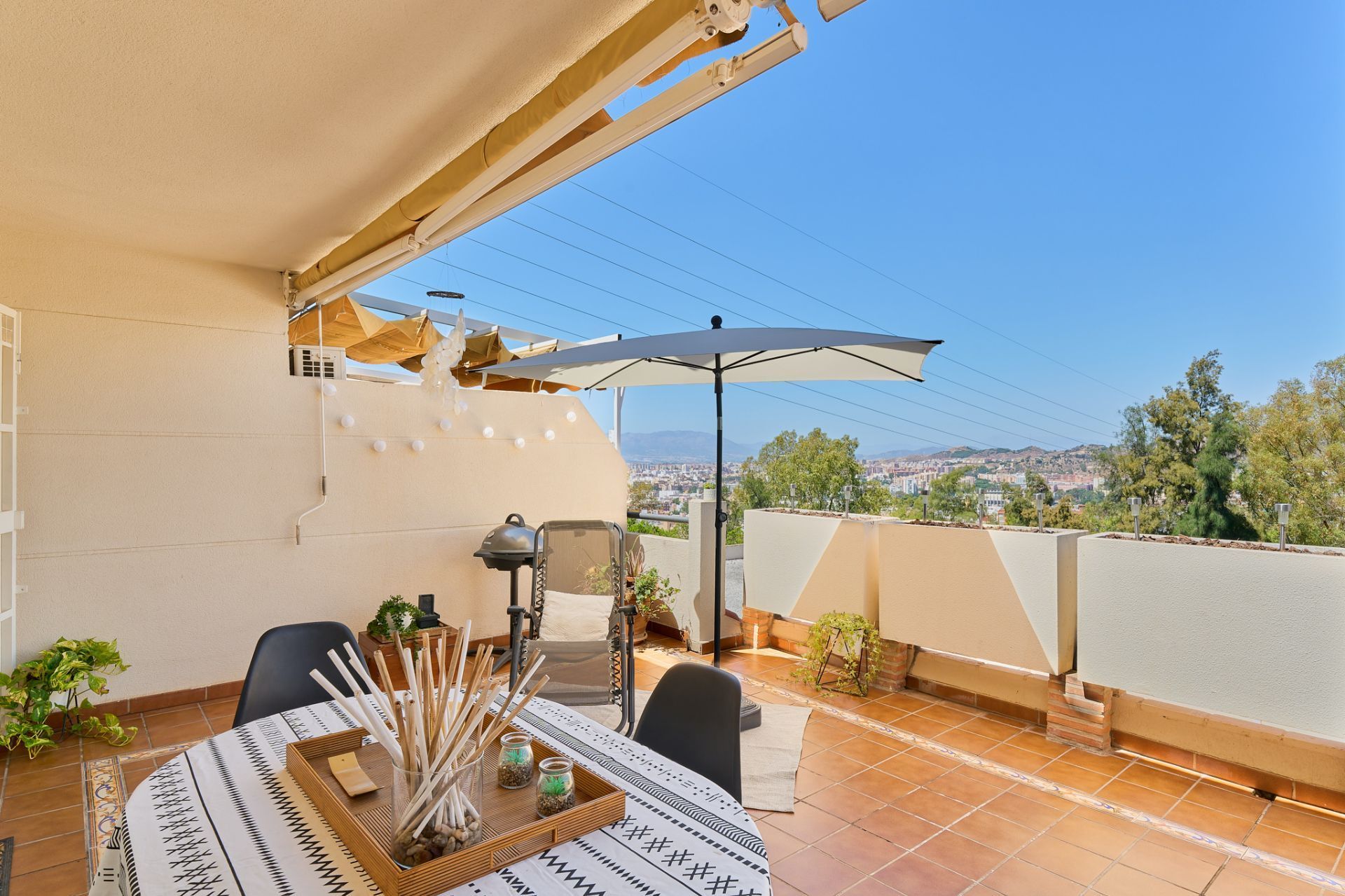 Terrace of Flat for sale in Málaga Capital  with Air Conditioner, Terrace and Storage room