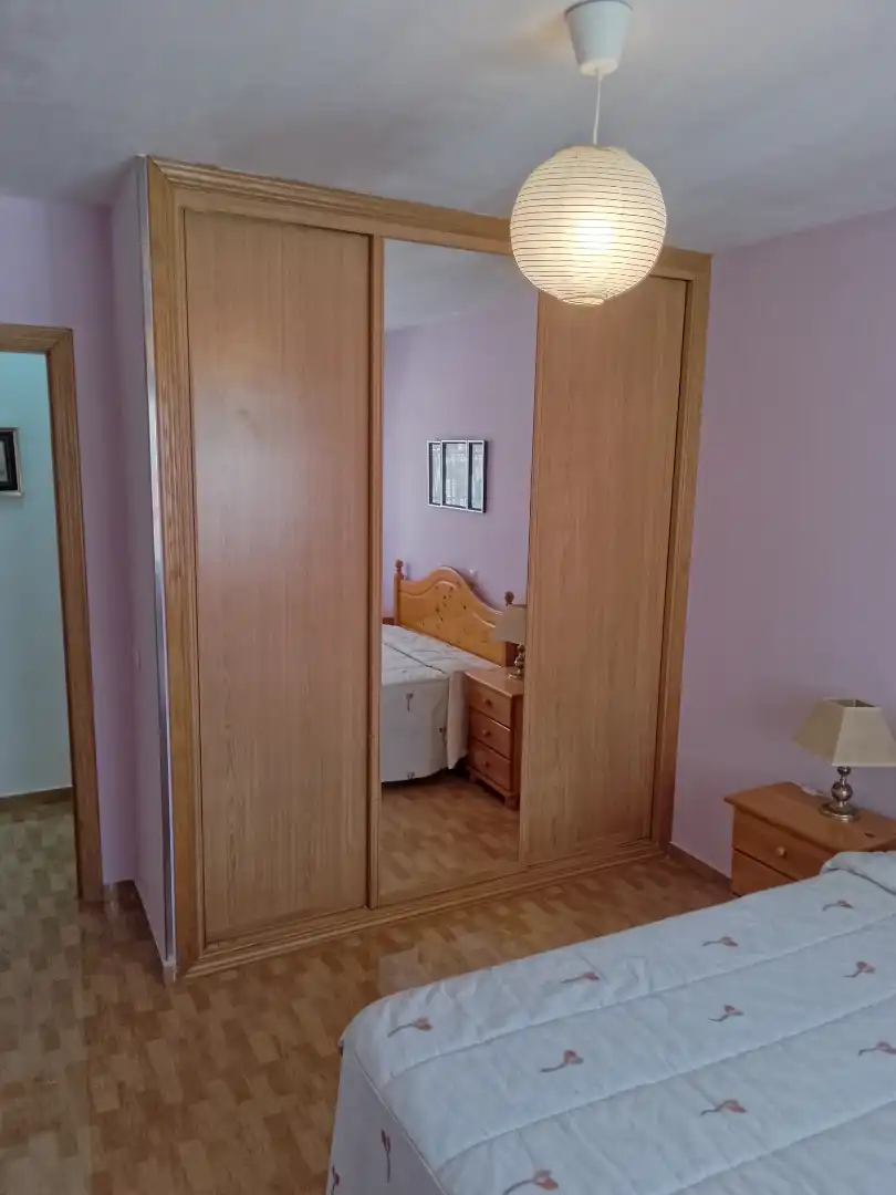 Dormitori de Casa o xalet de lloguer en Escalona amb Aire condicionat, Jardí privat i Terrassa