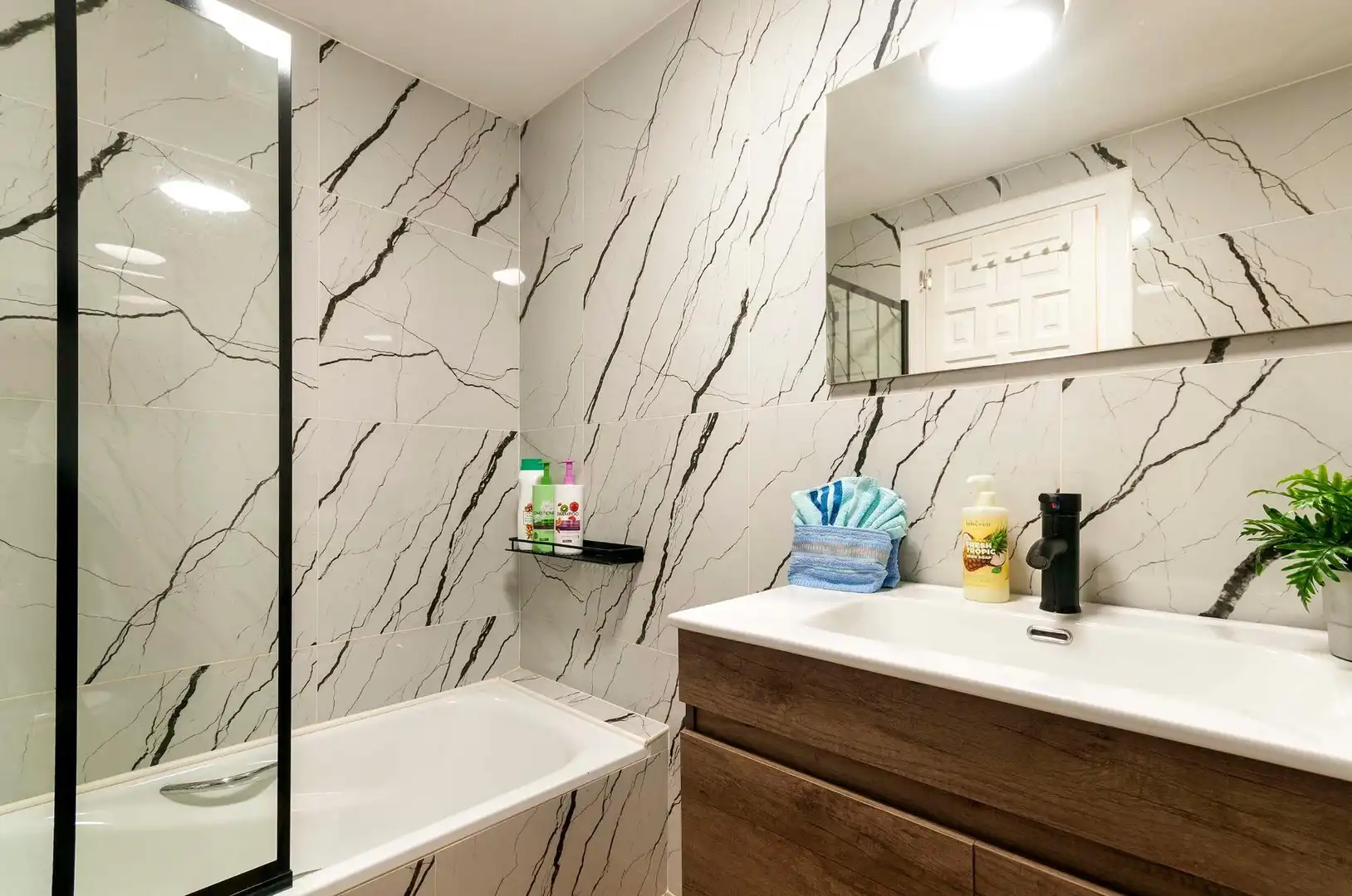 Baño de Apartamento en venta en Jávea / Xàbia con Jardín privado, Terraza y Piscina comunitaria