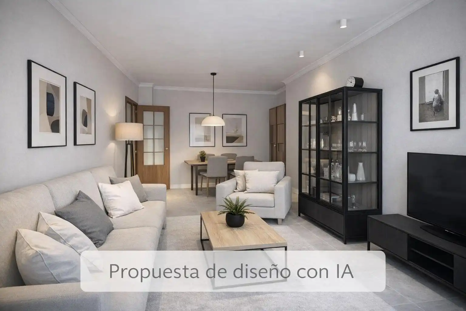 Living room of Flat for sale in Sanlúcar de Barrameda  with Air Conditioner and Balcony
