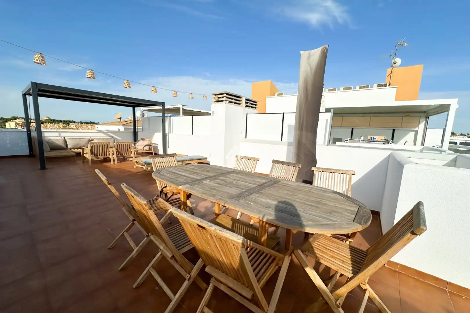 Terrace of Attic for rent in Orihuela Costa