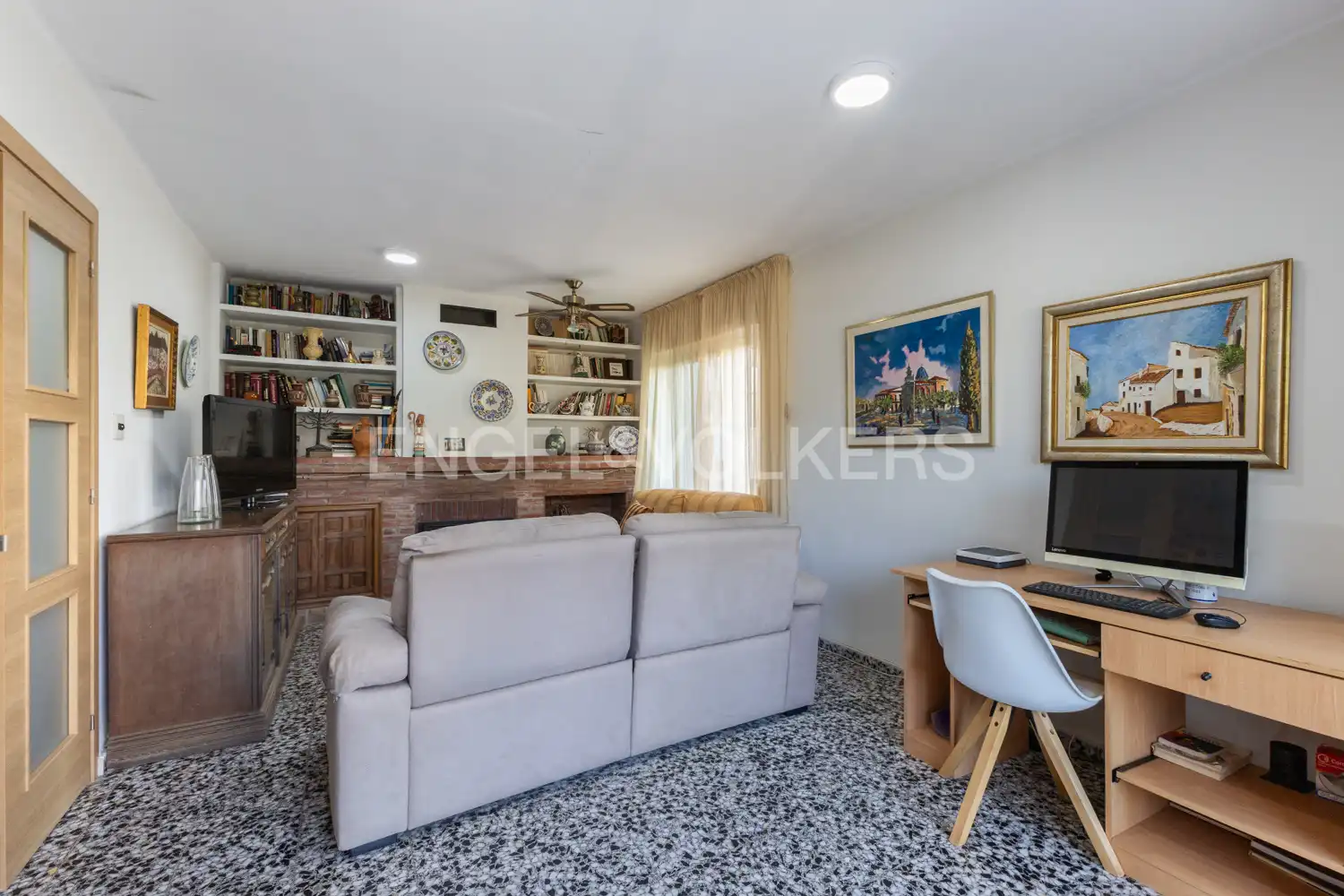 Living room of Houses for sale in Benicasim / Benicàssim  with Heating, Private garden and Terrace