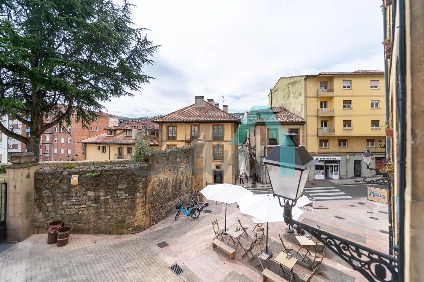 Terrace of Study for rent in Oviedo   with Heating, Parquet flooring and Furnished