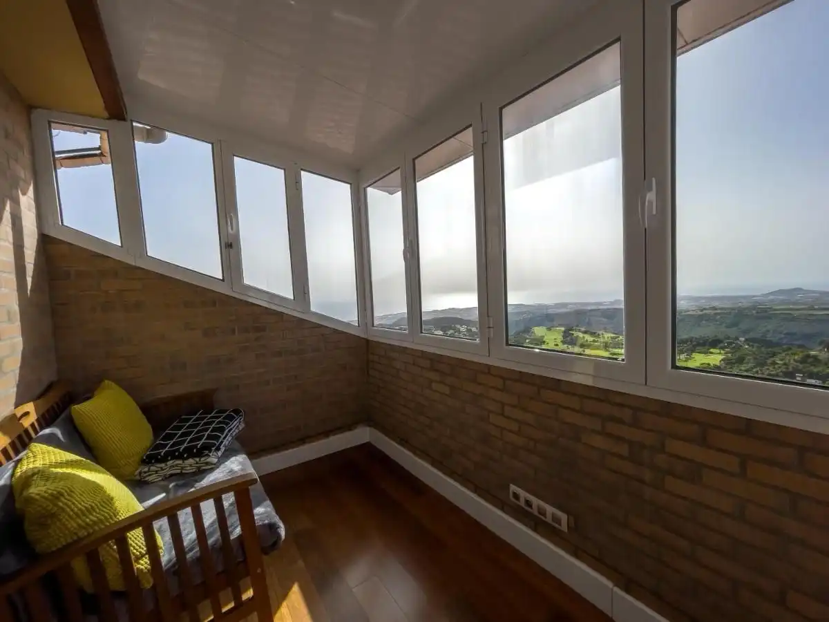 Balcony of Houses for sale in Santa Brígida  with Air Conditioner, Heating and Private garden