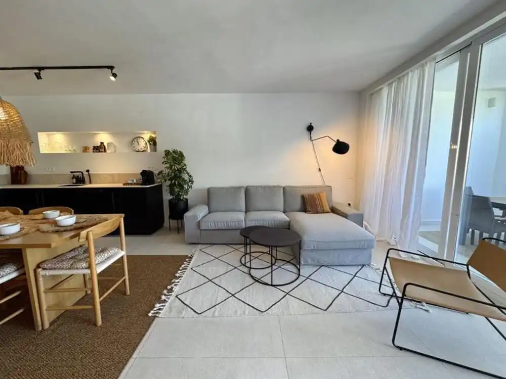 Wohnzimmer von Maisonette zur Miete in Benahavís mit Klimaanlage, Terrasse und Abstellraum
