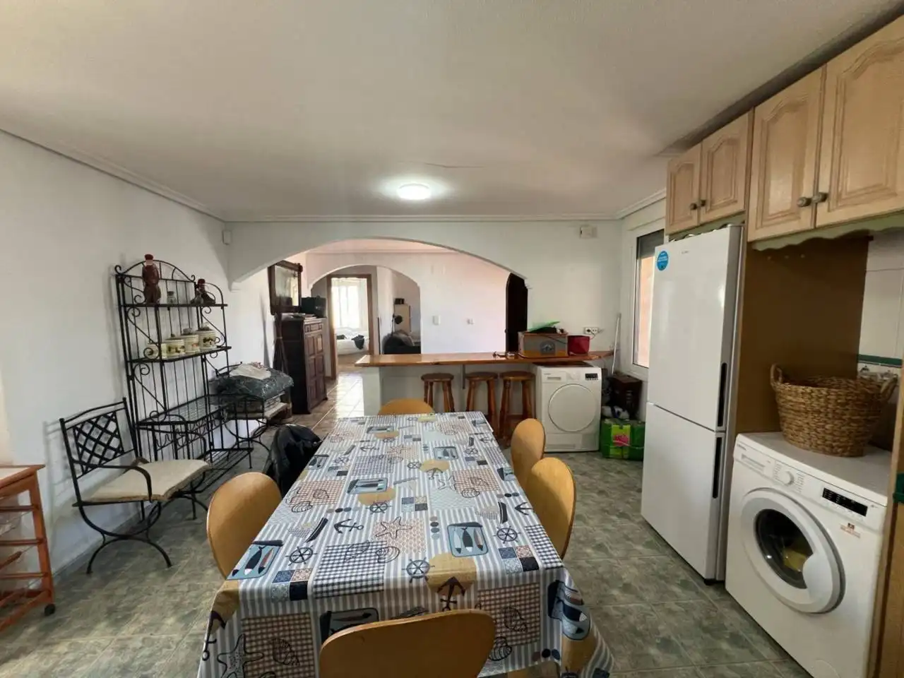 Cocina de Casa o chalet en venta en Elche / Elx con Aire acondicionado, Jardín privado y Terraza