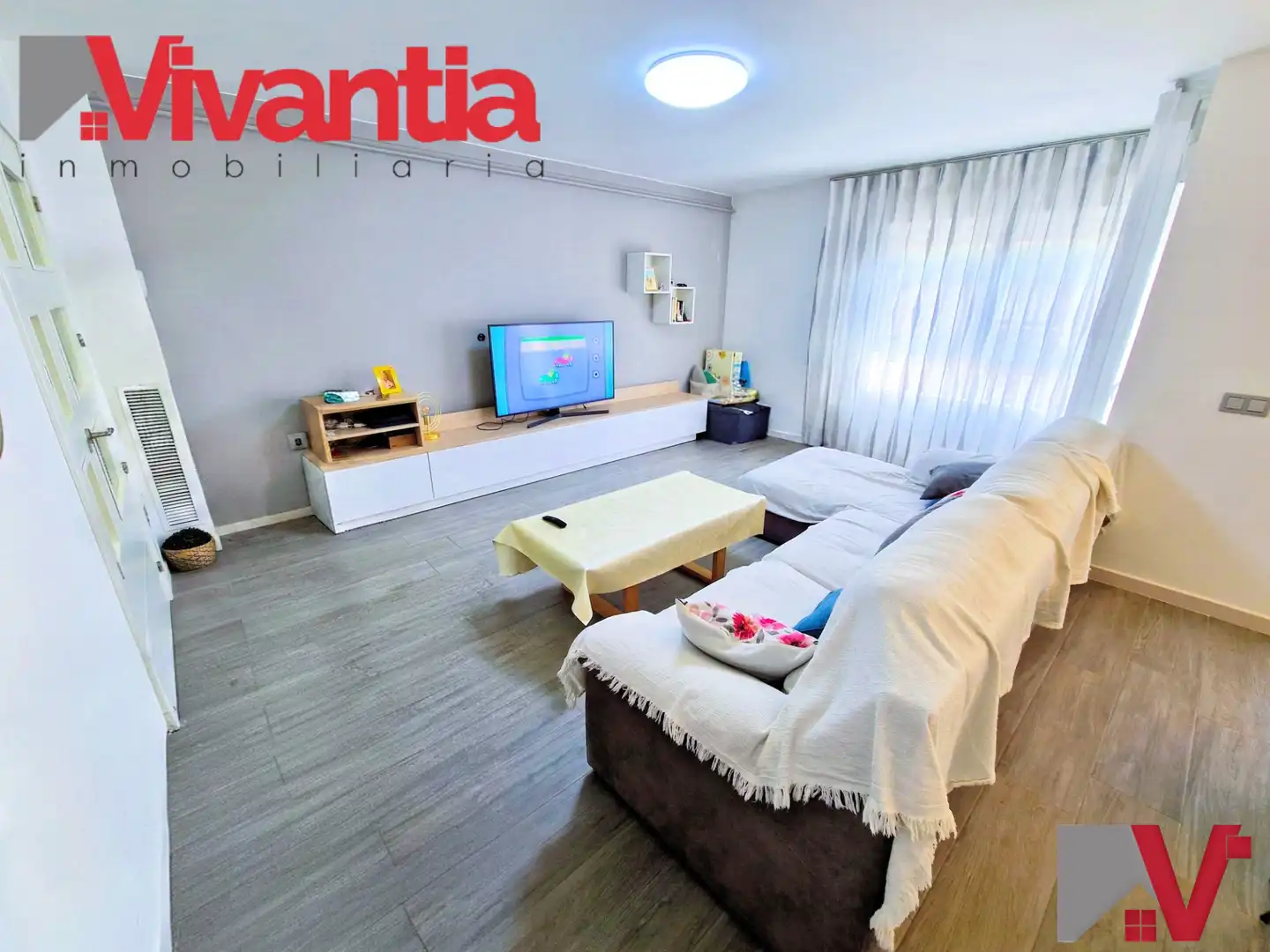 Sala de estar de Piso en venta en Lorca con Aire acondicionado, Calefacción y Terraza