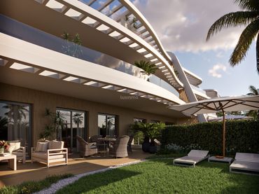 Wohnung mit Pool zum Verkauf in Balcón de Finestrat - Terra Marina