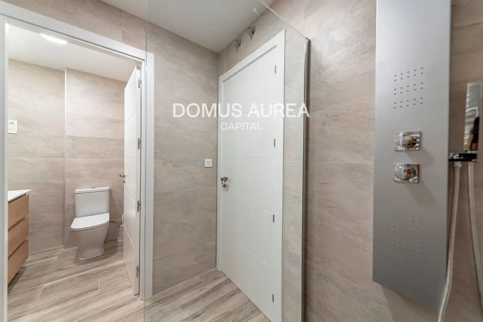 Baño de Piso de alquiler en Madrid con Aire acondicionado, Calefacción y Parquet