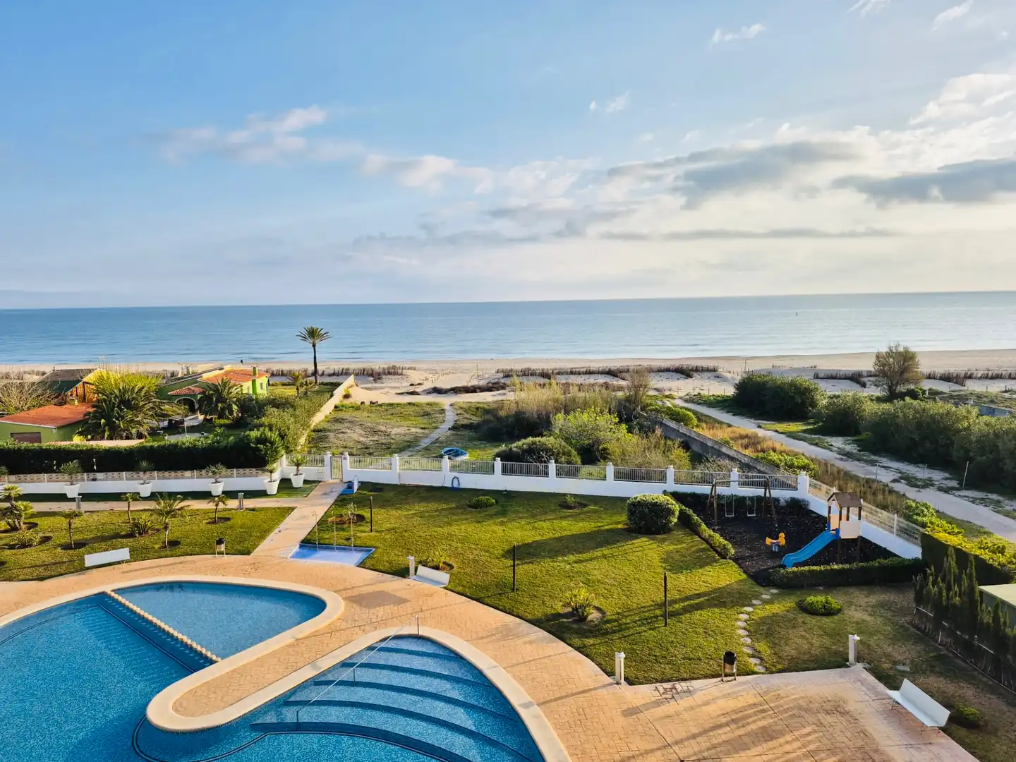 Garden of Duplexes for sale in Dénia  with Air Conditioner, Heating and Terrace