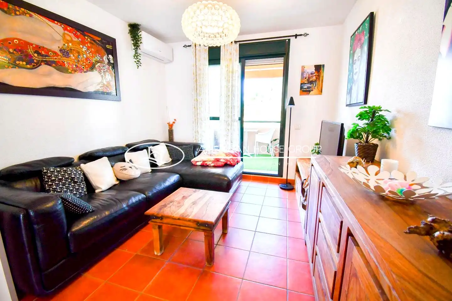 Living room of Apartments for sale in Chiclana de la Frontera  with Air Conditioner, Heating and Private garden