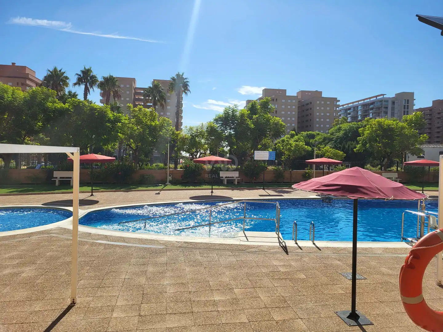 Swimming pool of Flat for sale in Oropesa del Mar / Orpesa  with Air Conditioner, Heating and Terrace
