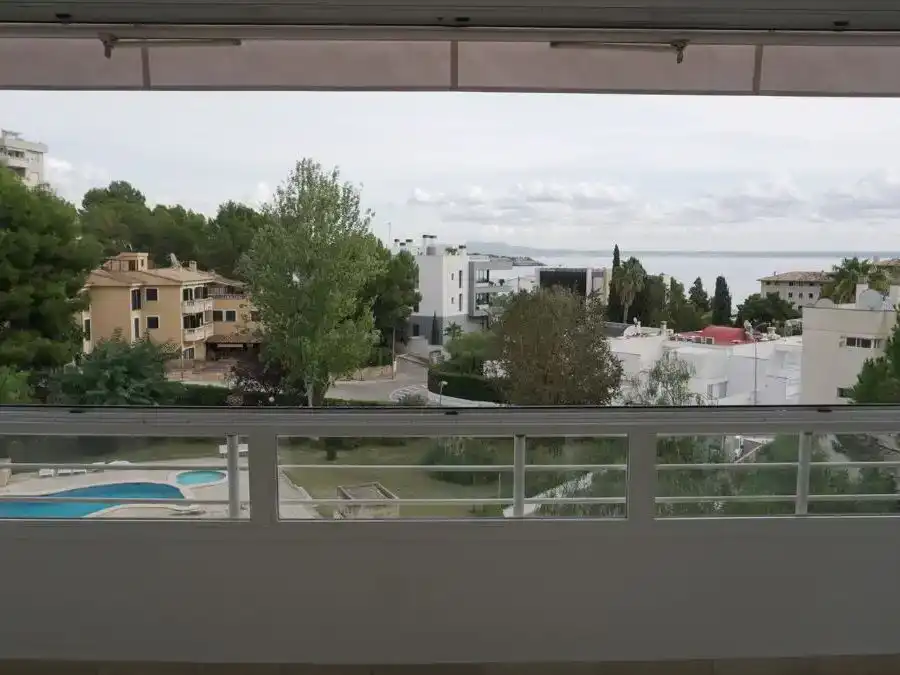 Terrasse von Wohnung zur Miete in Cas Català - Illetes