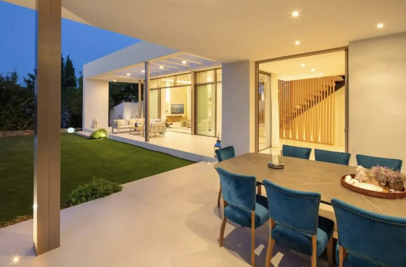 Terrace of Houses for rent in Marbella  with Private garden, Terrace and Storage room