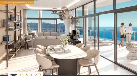 Apartamentos de nueva construcción exclusivos con espectaculares vistas al mar en primera línea de playa de Benidorm