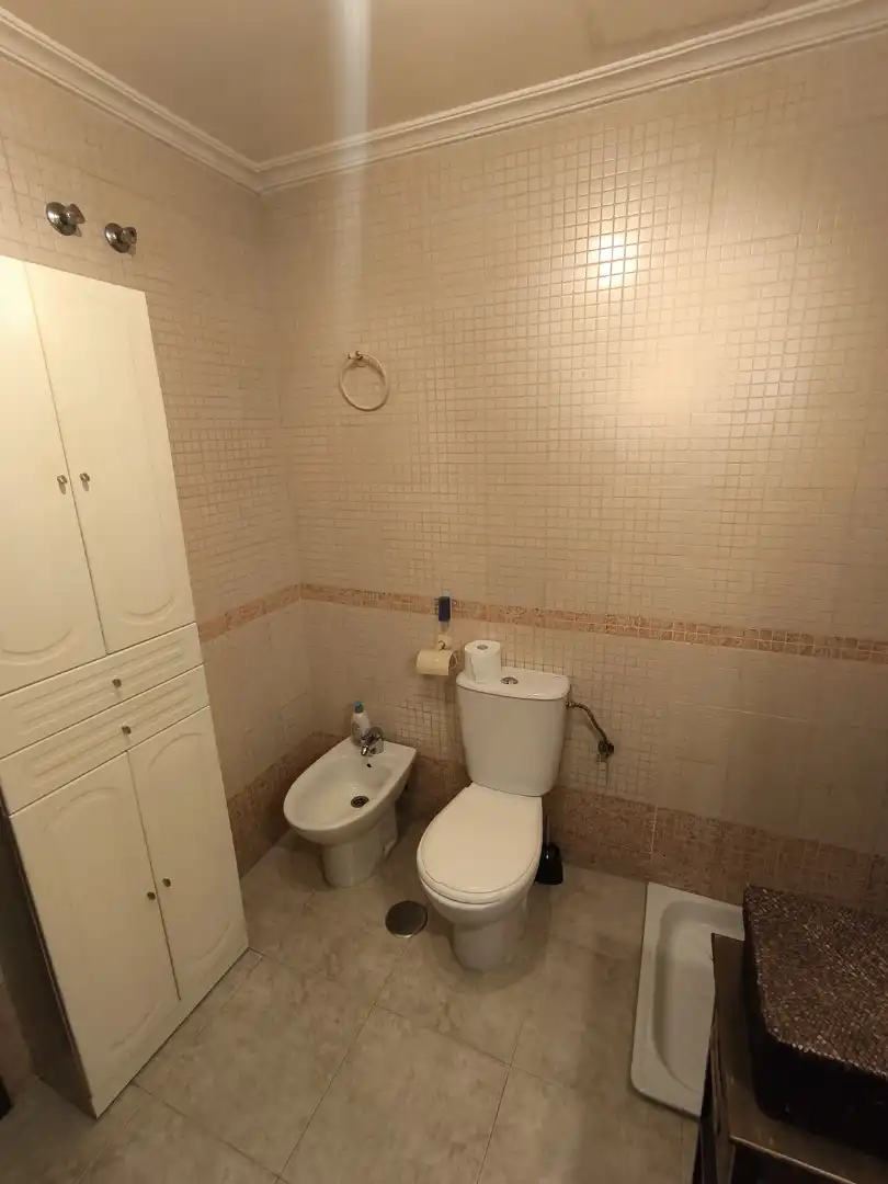 Bathroom of Flat for sale in Mengíbar  with Air Conditioner, Furnished and Balcony