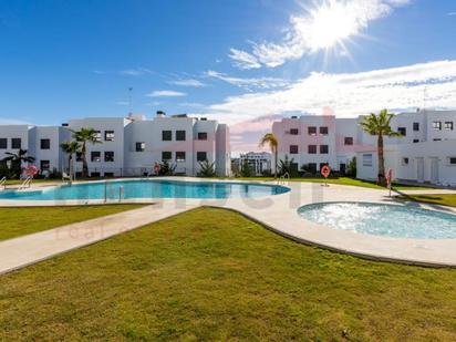 Exterior view of Planta baja for sale in Vélez-Málaga  with Air Conditioner, Terrace and Swimming Pool